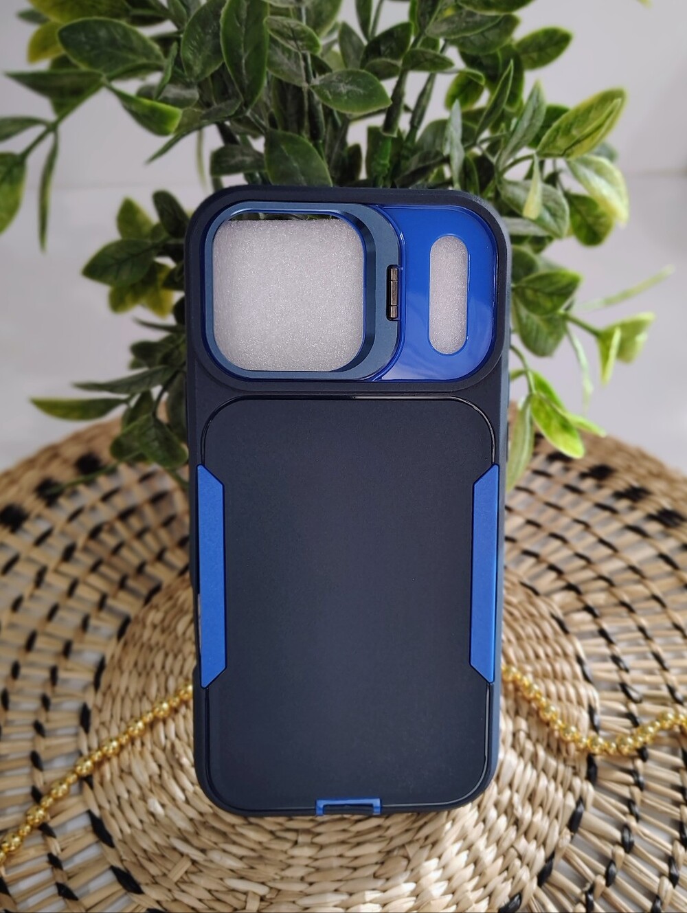Blue and Black Protective Iphone 17 PRO MAX Case